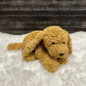 GUND MUTTSY TAN LAB DOG PLUSH FLOPPY SUEDE PAWS STUFFED ANIMAL LOVEY